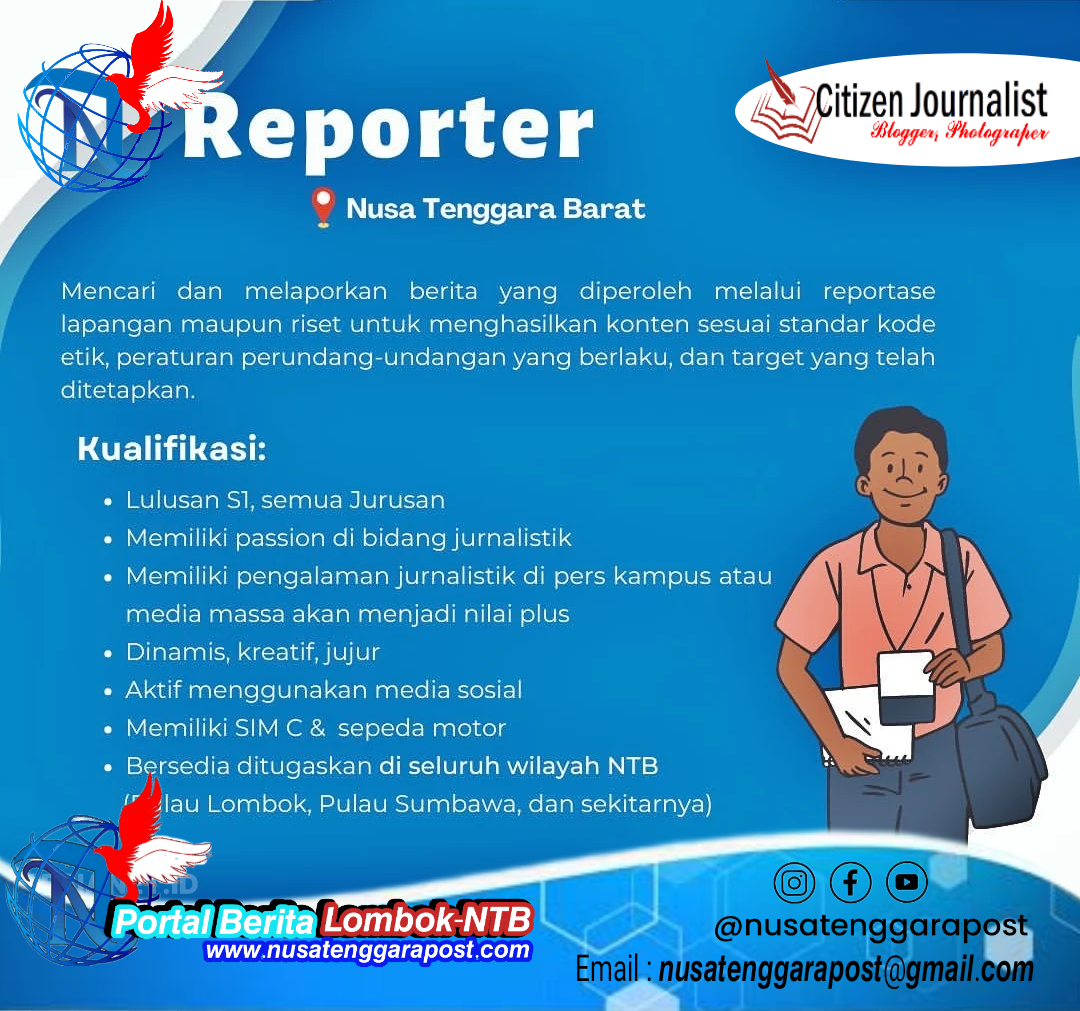 DICARI.! Citizen Journalism Di Media Website NUSATENGGARAPOST.Com