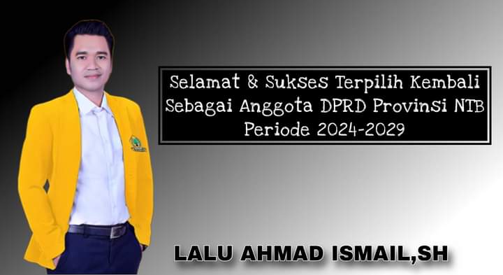 Lalu Ahmad Ismail dan Lalu Irwansyah Resmi Dilantik Sebagai DPRD NTB Periode 2024-2029