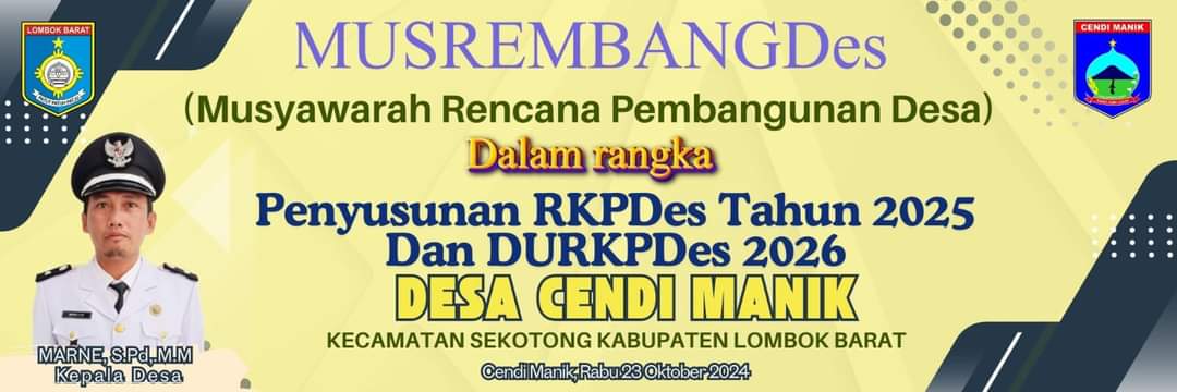 MUSRENBANG DESA DALAM RANGKA PENETAPAN RKP DESA TAHUN 2025 DAN DU RKP TAHUN 2026